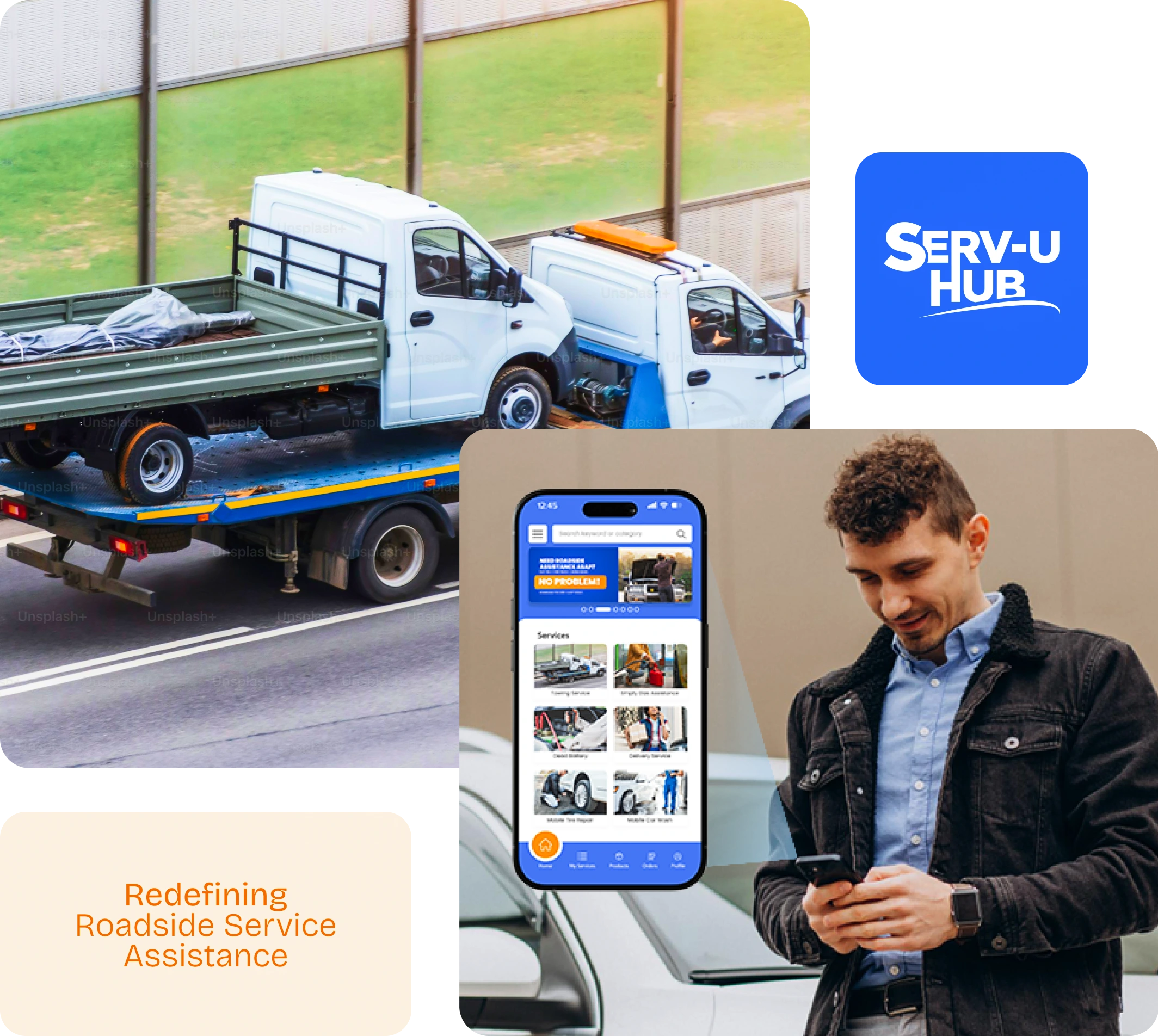 Serv-U Hub service vehicle